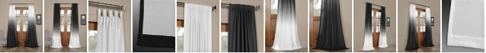 Exclusive Fabrics & Furnishings Ombre Semi Sheer 50" x 96" Curtain Panel